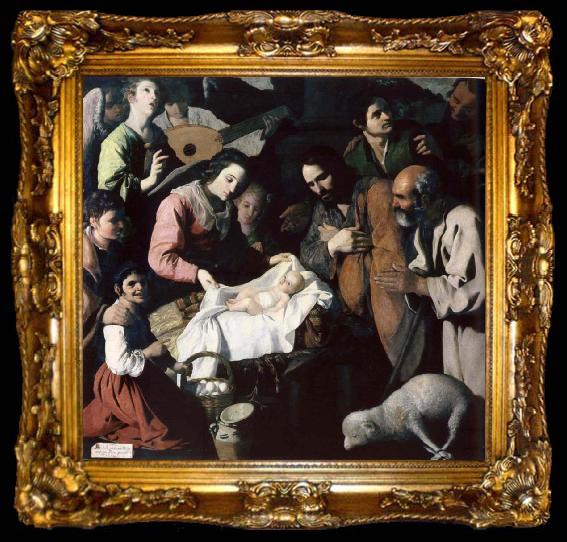 framed  Francisco de Zurbaran The adoration of the shepherd, ta009-2